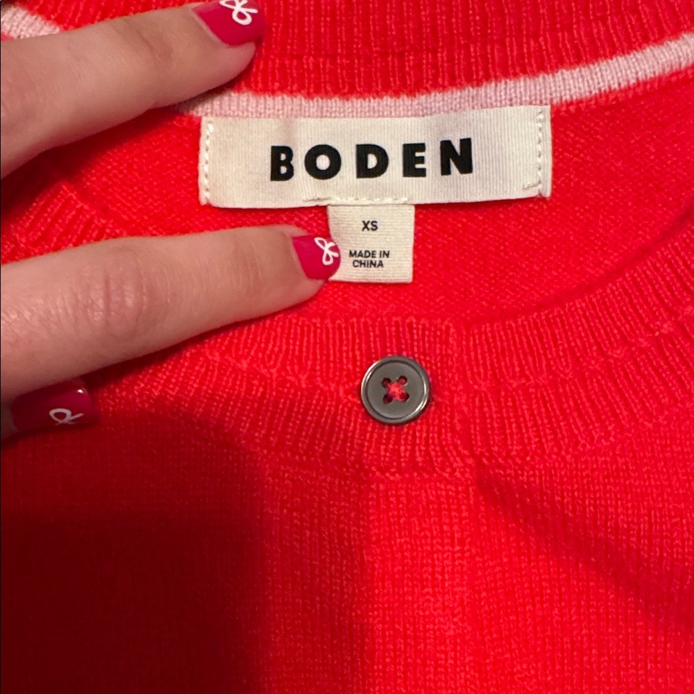 Eva Cashmere Crew Cardigan - Picture 5 of 8